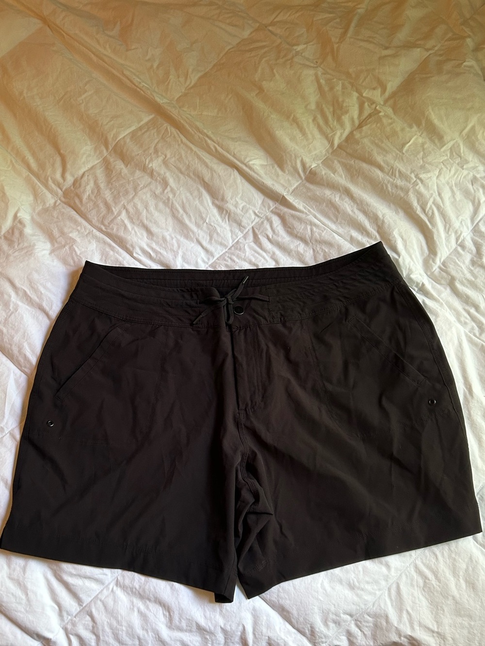 Athletic Works Black Elastic Waist Active Shorts